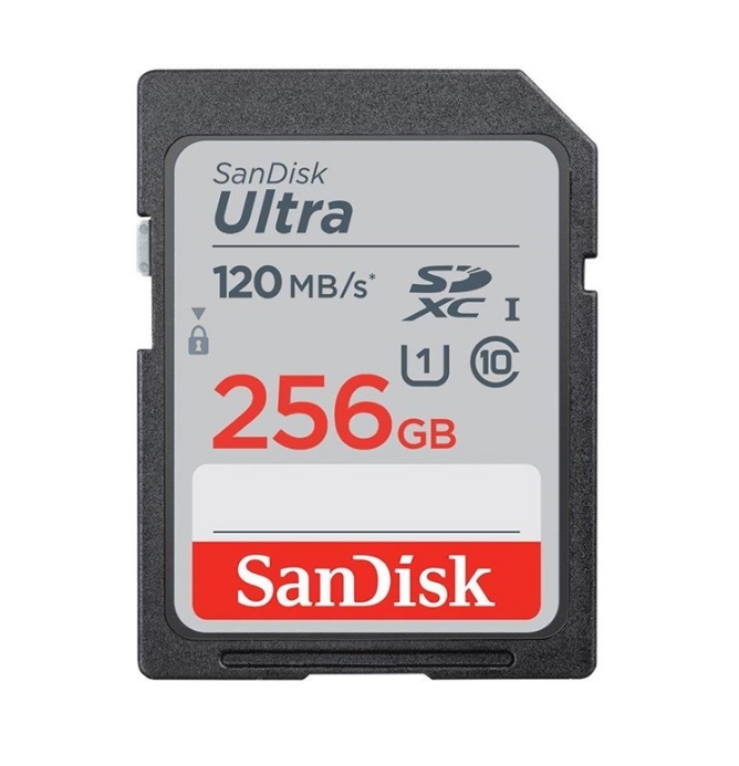 Карта памяти SanDisk Ultra 256GB SDXC (SDSDUN4-256G-GN6IN) - купить в SmartTechnology, цена на Мегамаркет