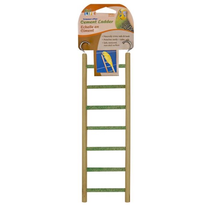 Лестница для птиц Penn-Plax Small Step Wood and Cement, 7 перекладин, 8х32 см