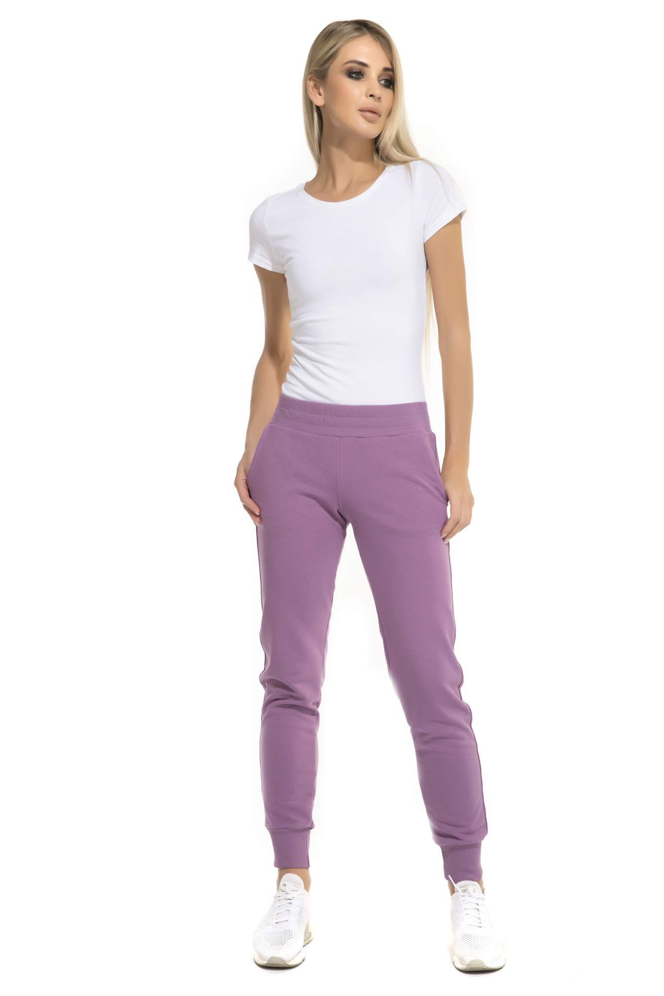 Спортивные брюки женские Peche Monnaie Easy & free фиолетовые XS