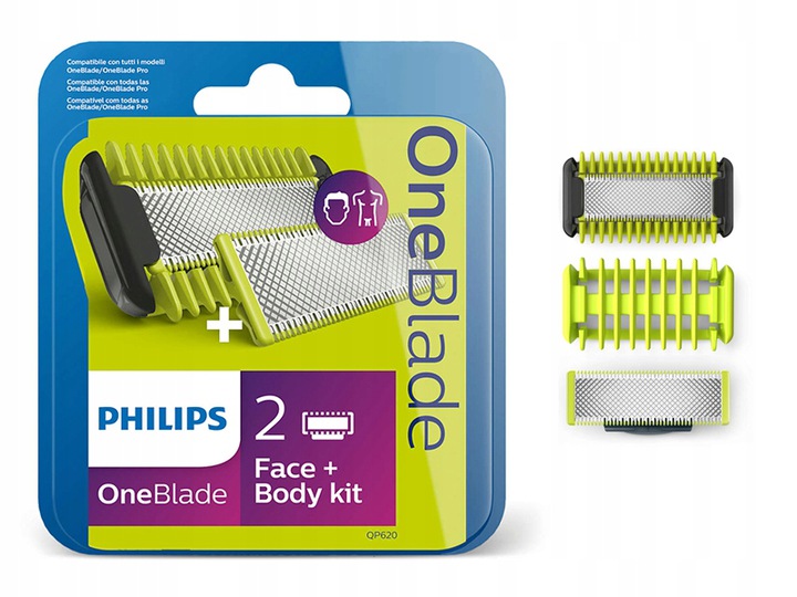 Сменное лезвие OneBlade QP620/50 для Philips OneBlade - отзывы покупателей на маркетплейсе Мегамаркет | Артикул: 100025991895