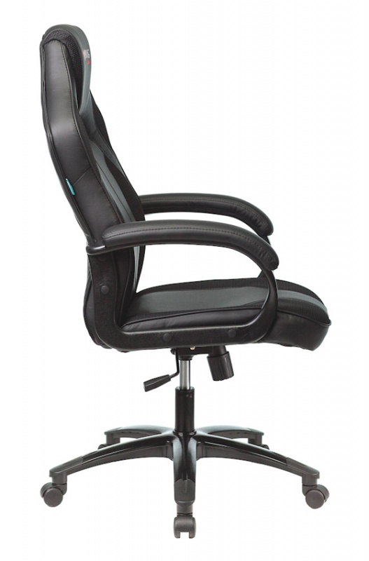 Кресло игровое ZOMBIE VIKING 2 AERO BLACK EDITION черный искусст.кожа/ткань
