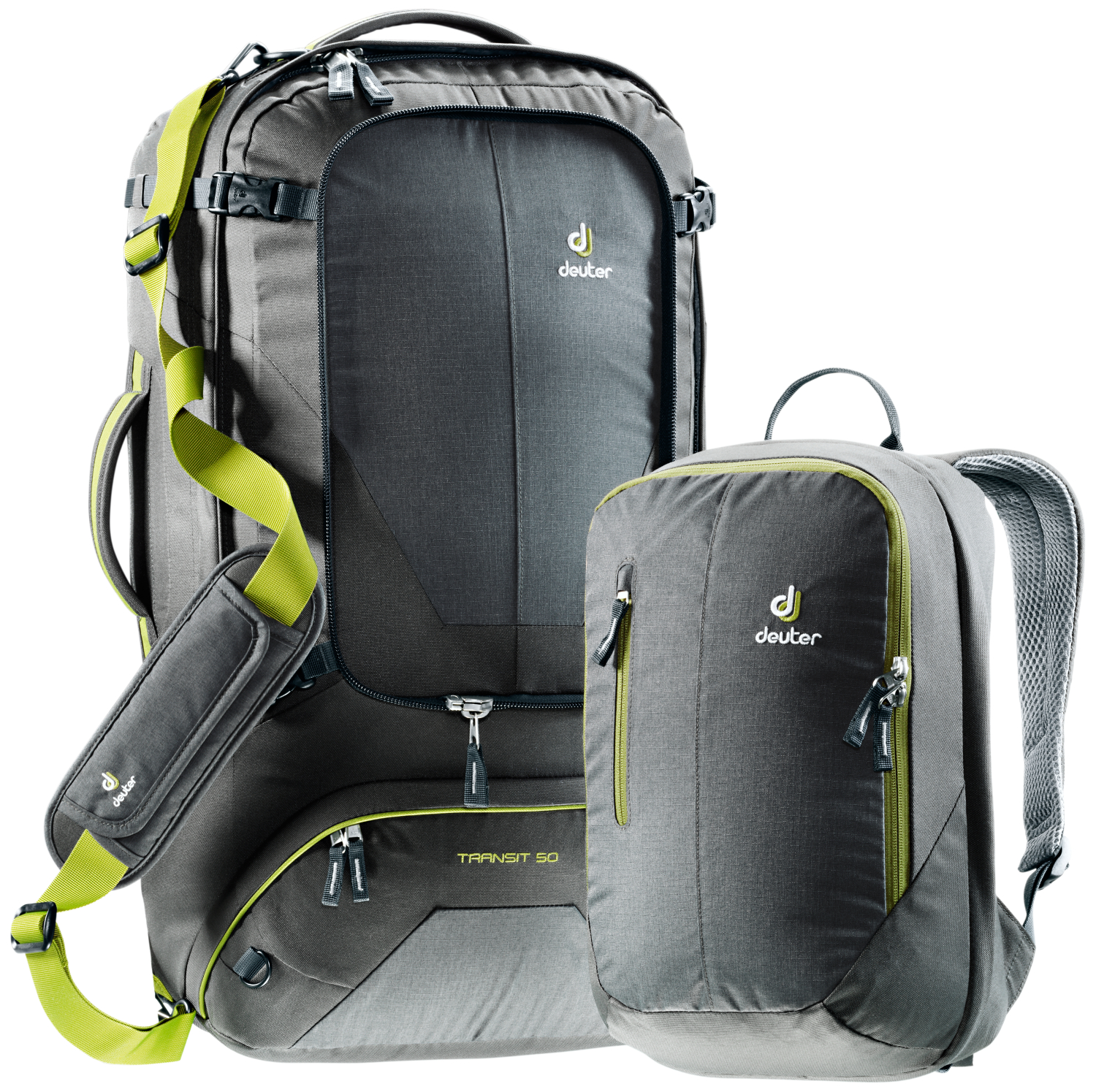 Deuter Transit 50 anthracite moss