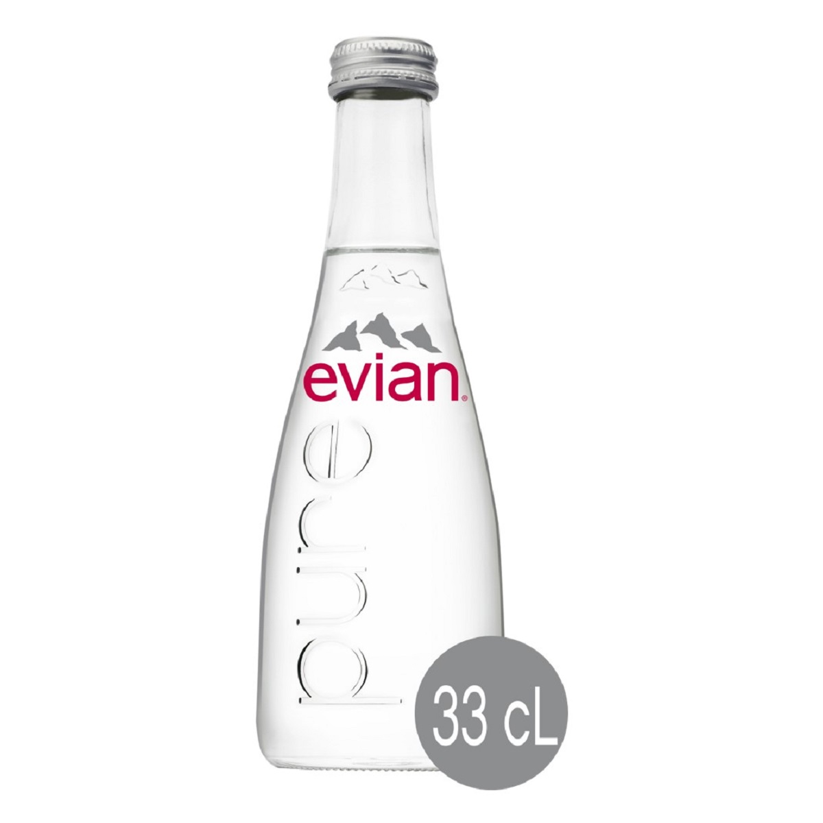 Купить минеральная вода Evian в стекле 0.33 л, цены на Мегамаркет | Артикул: 100025301634