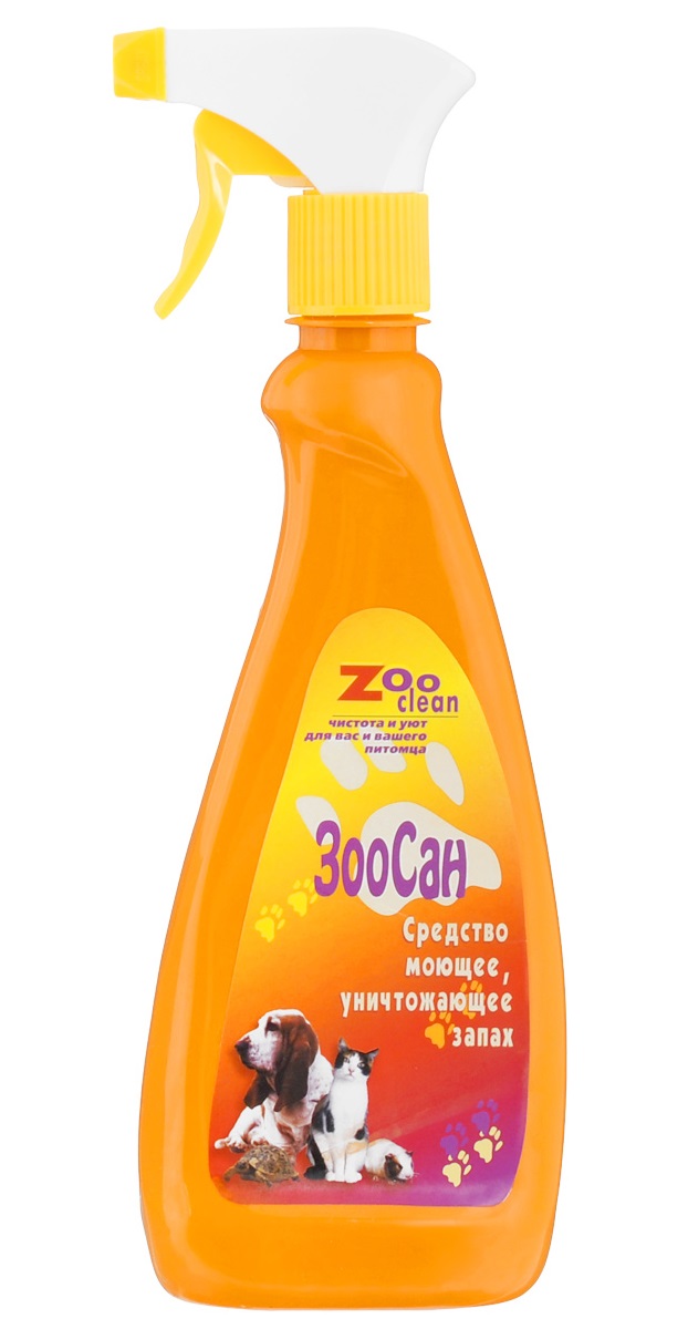 Моющее средство уничтожающее запах ZooClean ЗооСан, спрей, 500мл