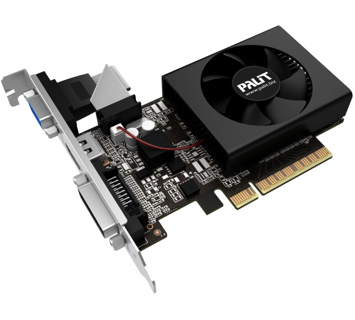 Видеокарта Palit NVIDIA GeForce GT 710 LP (NEAT7100HD46-2080F), купить в Москве, цены в интернет-магазинах на Мегамаркет