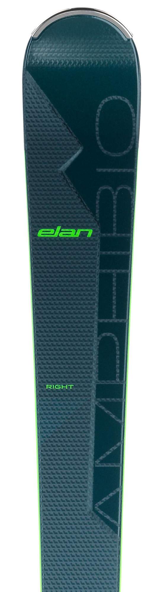 Горные лыжи Elan Amphibio 16Ti Fusionx + Emx 12 Fusionx 2021, black/green, 160 см