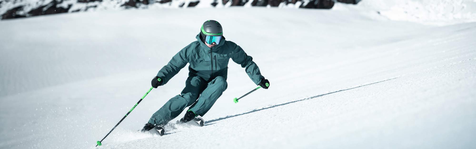 Горные лыжи Atomic Redster X5 Green + M 10 GW 2021, green, 168 см