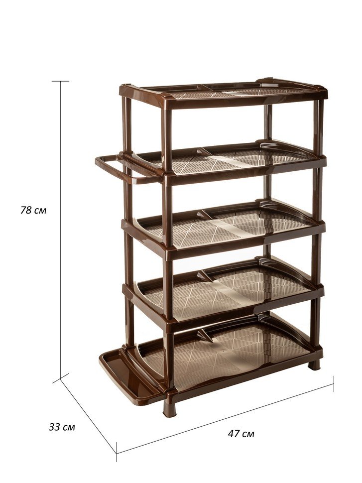 Этажерка для обуви паола 5 полок