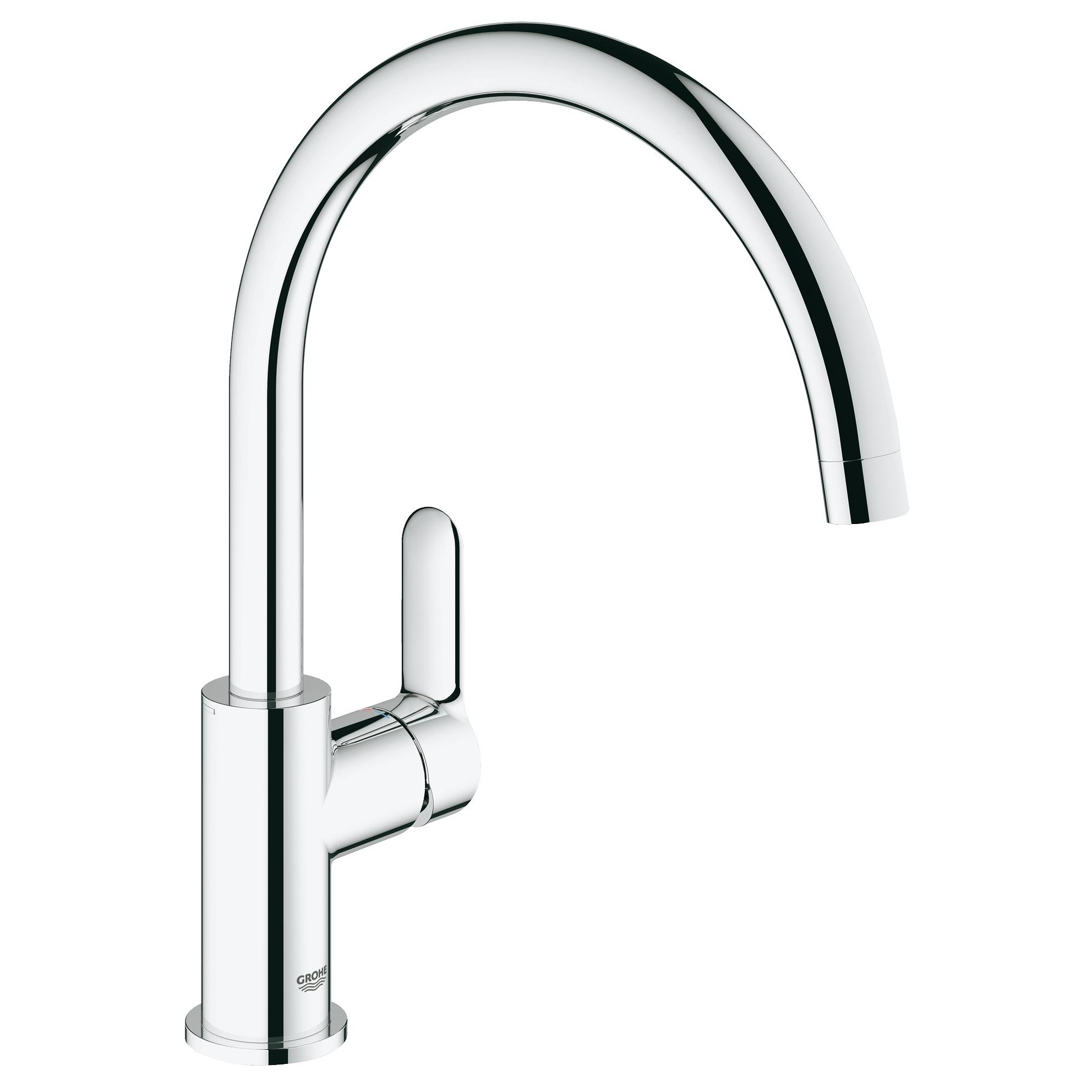 Смеситель для кухонной мойки Grohe BauEdge 31367000 хром купить в интернет-магазине, цены на Мегамаркет