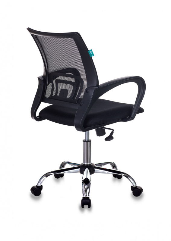 Компьютерное кресло Бюрократ CH-695N/SL/BLACK, черный/серебристый