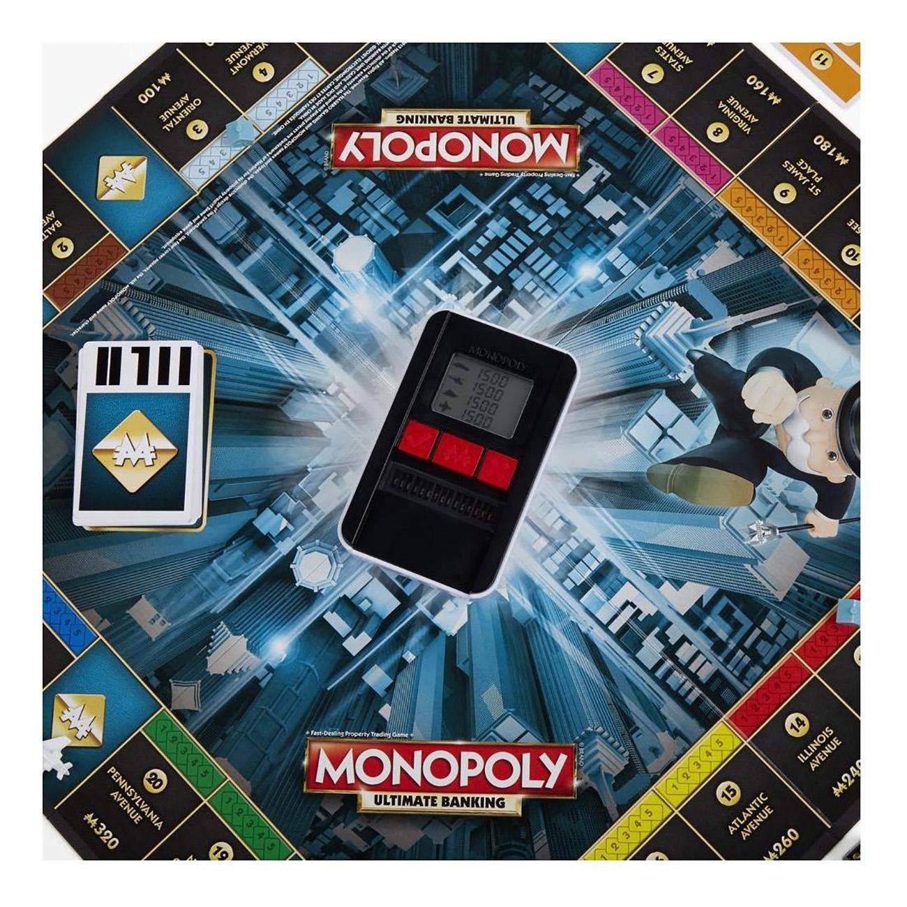 Отзывы о настольная игра Hasbro Gaming Monopoly Ultimate Banking - отзывы  покупателей на Мегамаркет | настольные игры B6677 - 100000002625