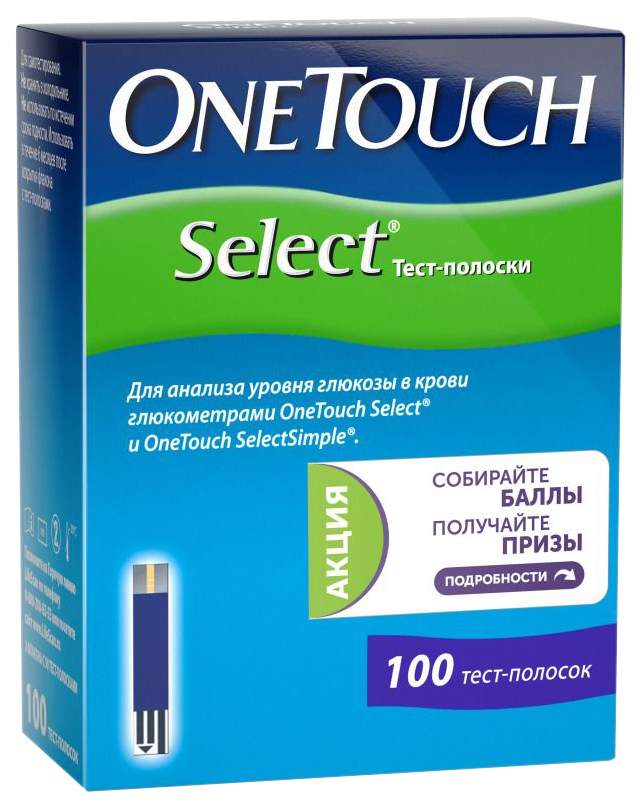 One touch select plus 100 тест