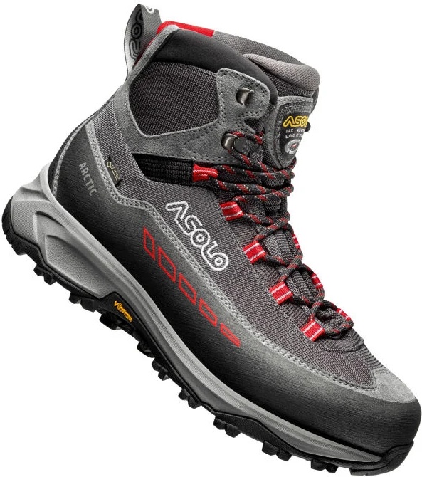 Asolo Arctic Gv Mm grey gunmetal red 10 UK