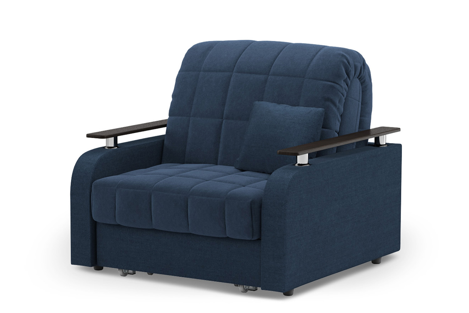 Кресло-кровать Hoff Карина 80355207, синий/натуральный/серый