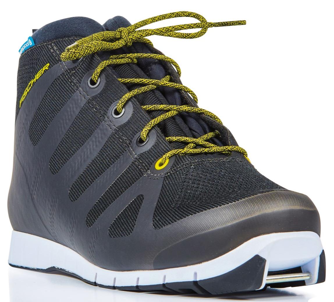 Ботинки для беговых лыж Fischer Urban Sport 2020, black/yellow, 44