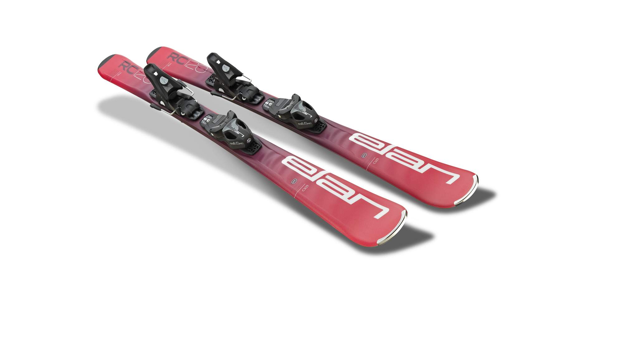 Горные лыжи Elan Rc Race Red Qs 100-120 + El 4.5 2021, red, 110 см