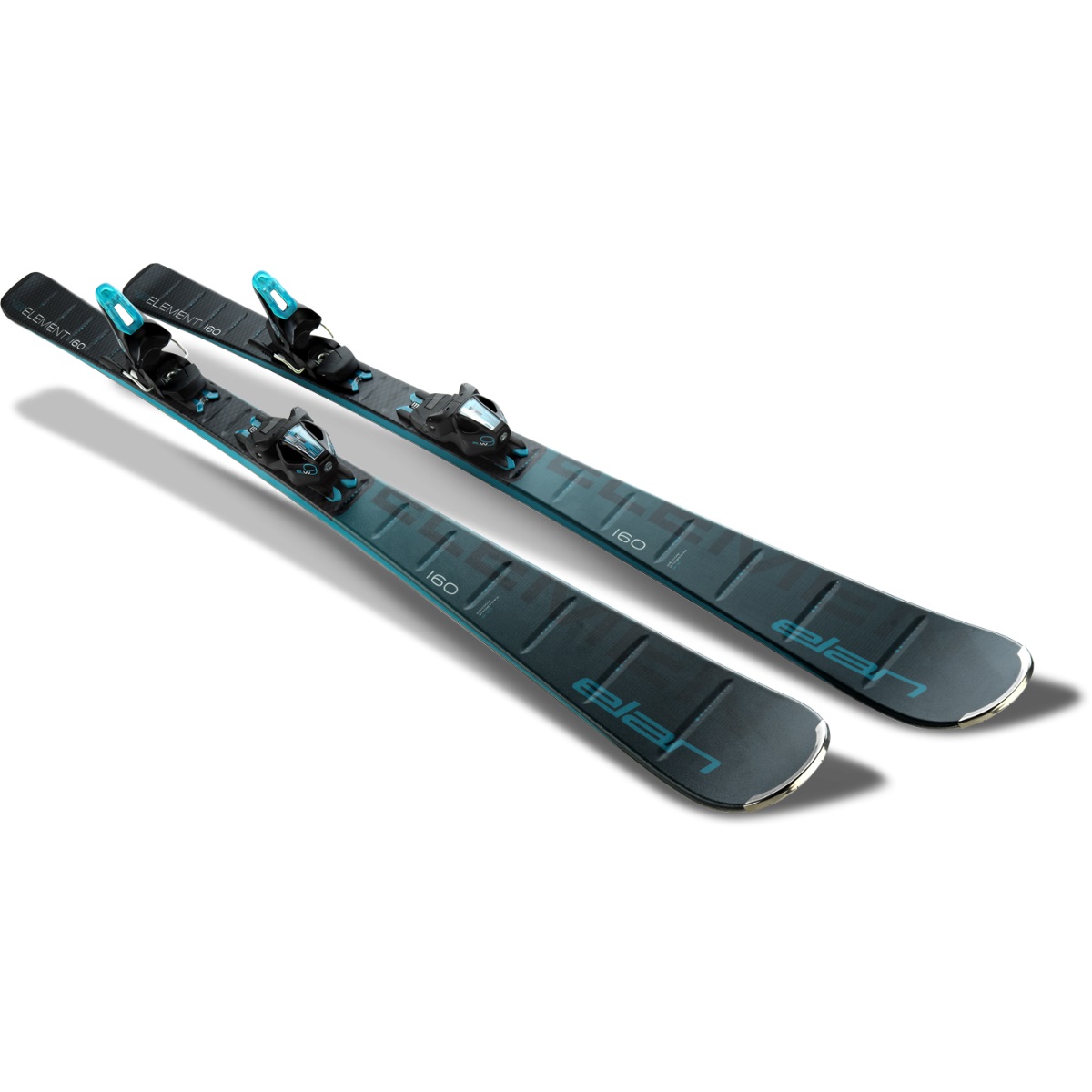 Горные лыжи Elan Element Black/Blue Ls + Elw 9 Shift 2021, black/blue, 152 см