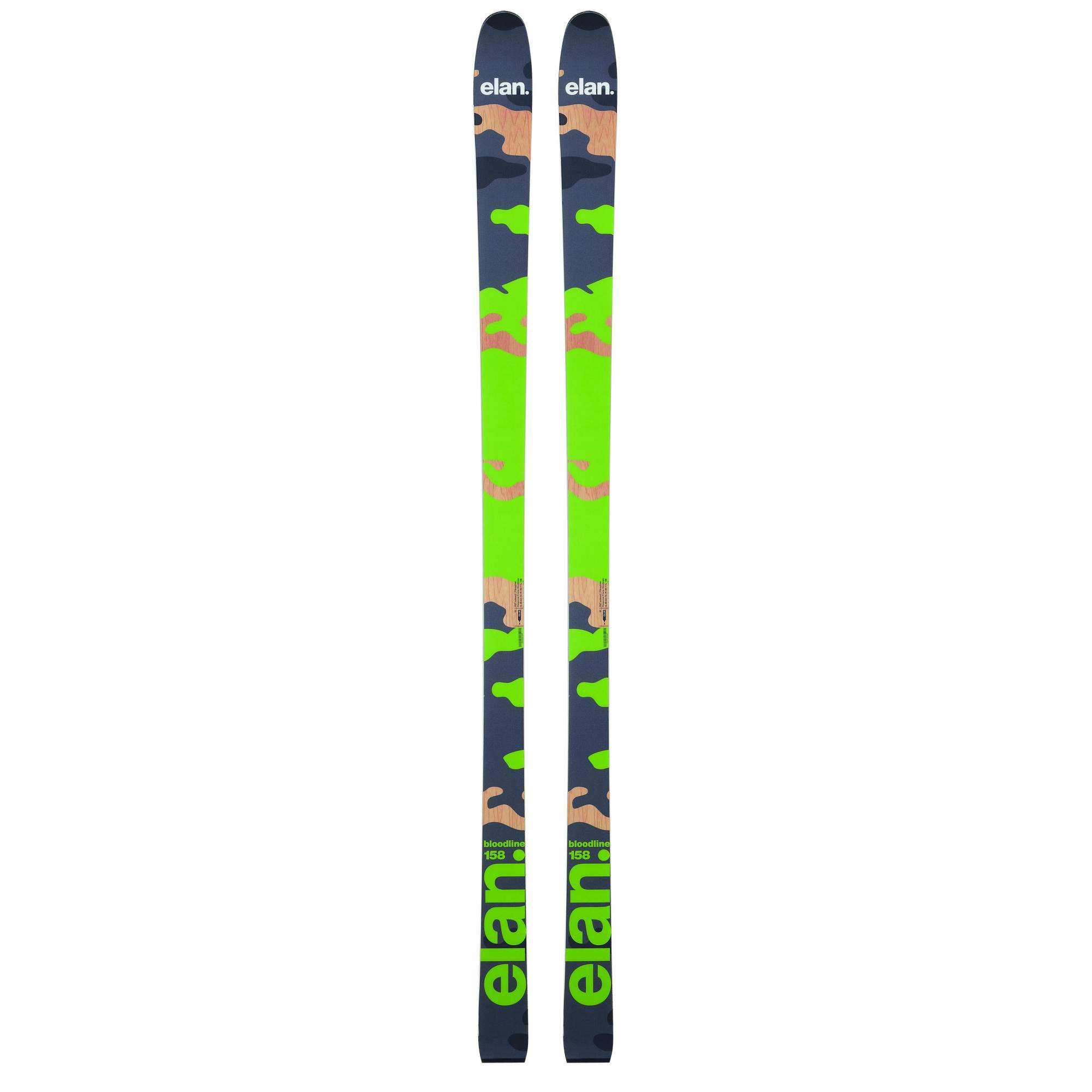 Горные лыжи Elan World Cup/Fis Race Bloodline 2019, зеленые, 191 см