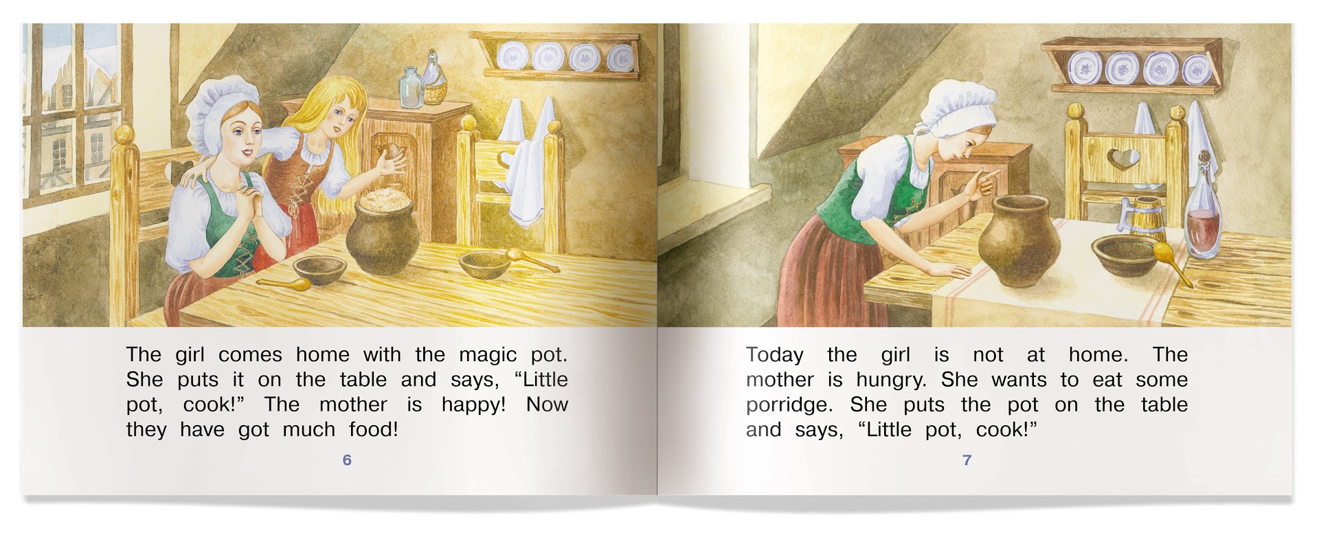 2 уровень. Волшебный горшок каши. The Magic Porridge Pot (на английском  языке) - купить книги на иностранном языке в интернет-магазинах, цены на  Мегамаркет |