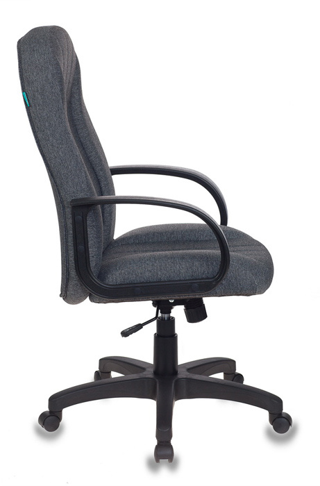 Компьютерное кресло руководителя Бюрократ 1070383 T-898/3С1GR 70х72.5х118 см, серый/черный