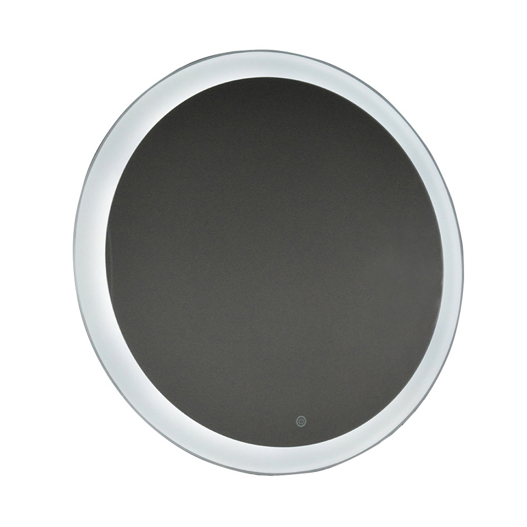 Настенное зеркало ЗЛП39 Rinaldi LED D 770 Белый, С функцией антизапотевания