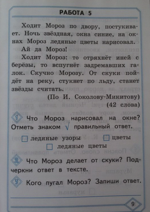 Читательская грамотность 5 класс тексты с заданиями презентация