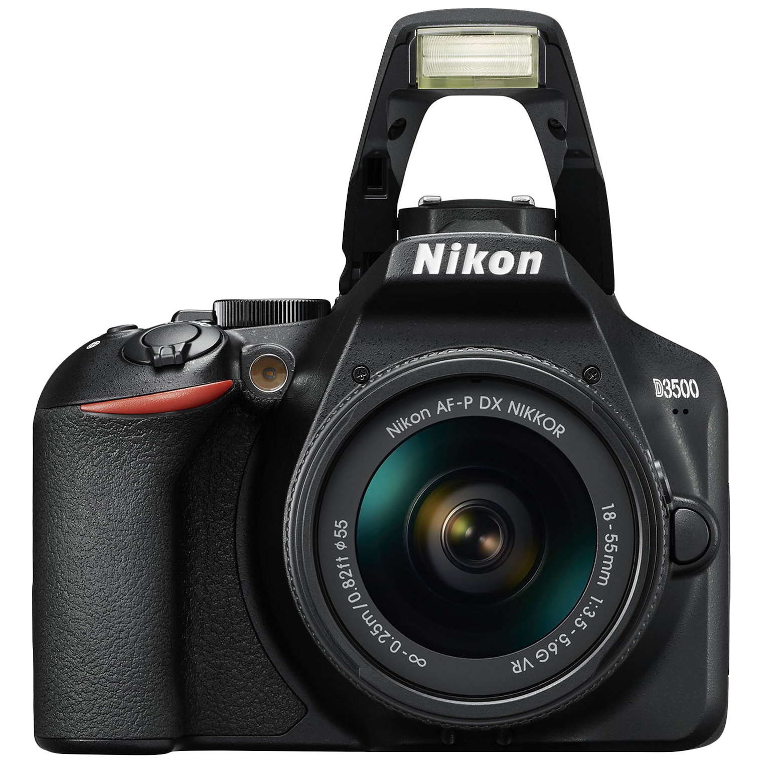 Фотоаппарат зеркальный Nikon D3500 18-55mm P VR Black, купить в Москве, цены в интернет-магазинах на Мегамаркет