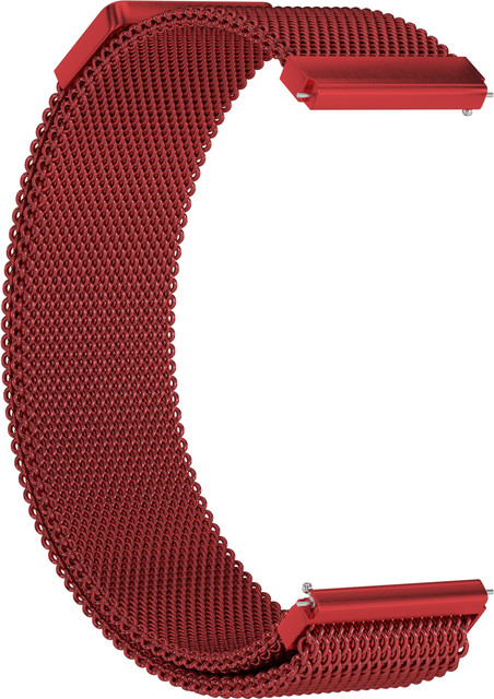 Ремешок для часов GSMIN Milanese Loop 22 для GearS3/GalaxyWatch(46mm) Красный