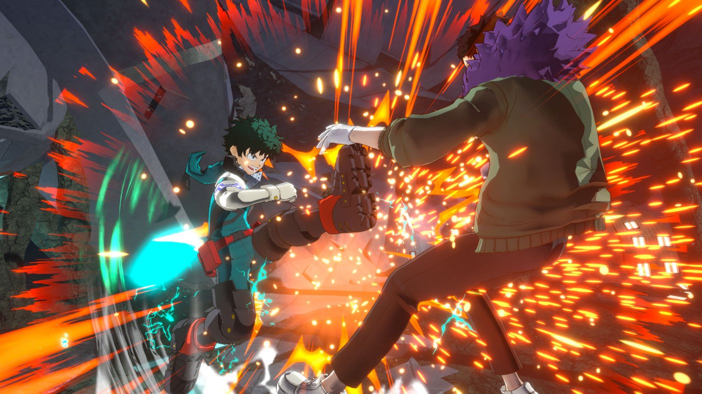 Deku heroes rising my hero one's justice 2 mods