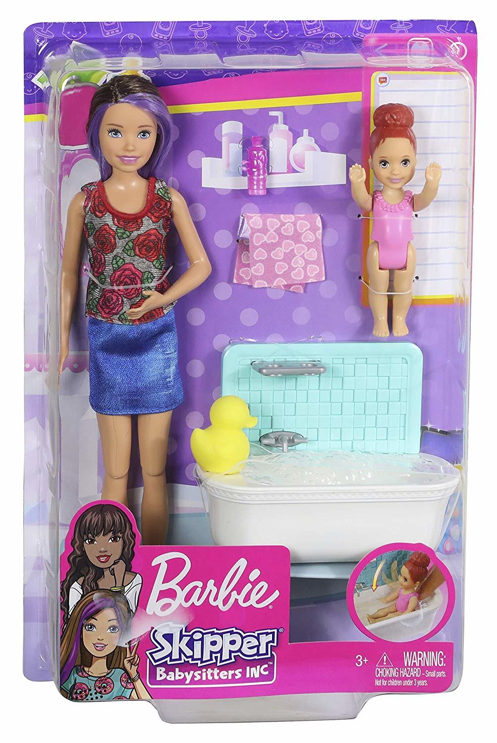 Кукла Barbie няня Скиппер, fhy97