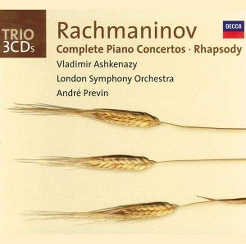 Ashkenazy, Vladimir Rachmaninov: Complete Piano Concertos/ Rhapsody ...