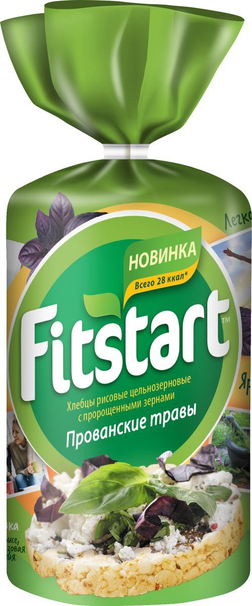 Хлебцы Fitstart Прованские травы рисовые 90г