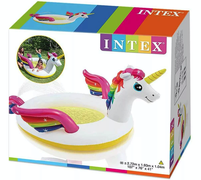 Intex store pool unicorn