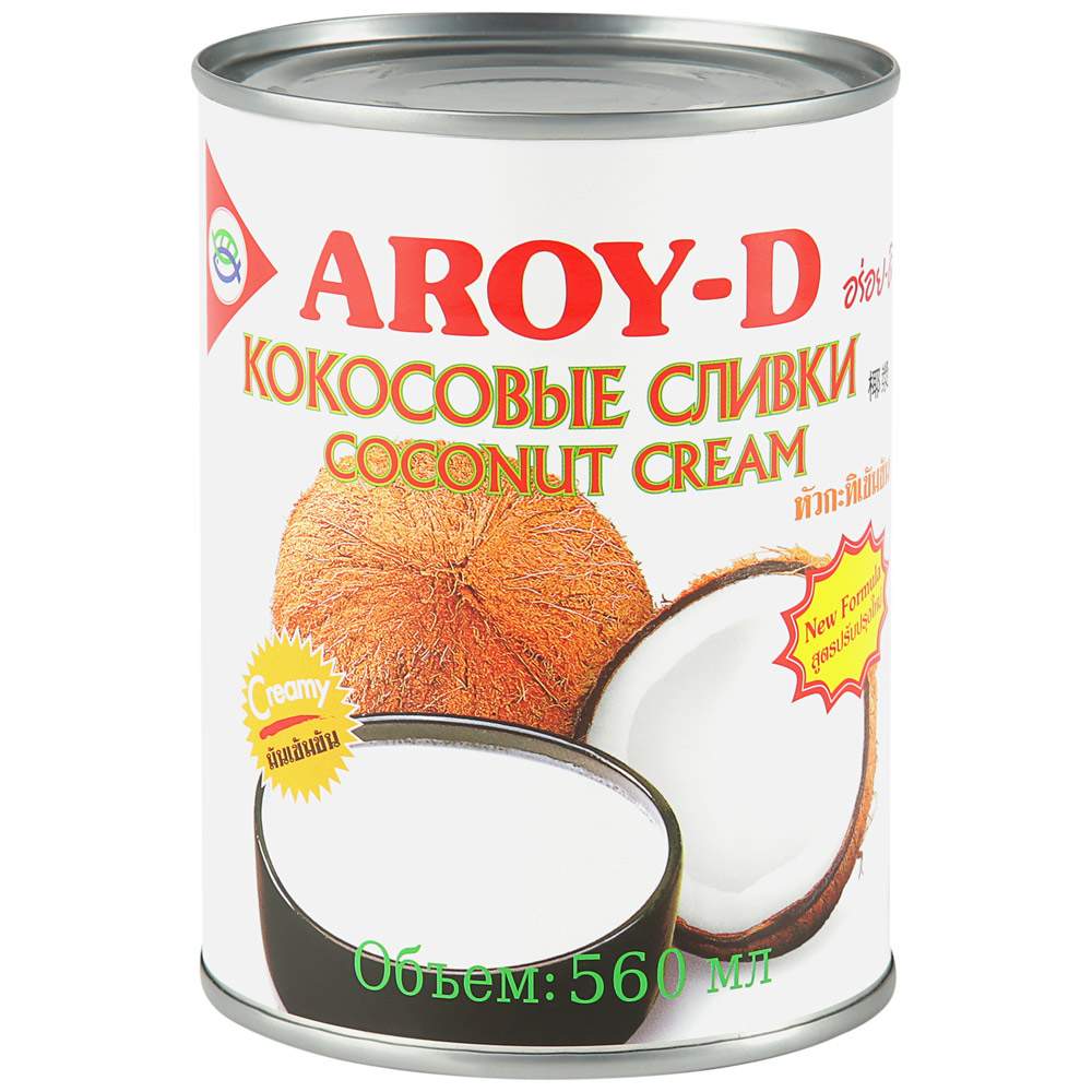 Кокосовые сливки Aroy-D 70% 560мл