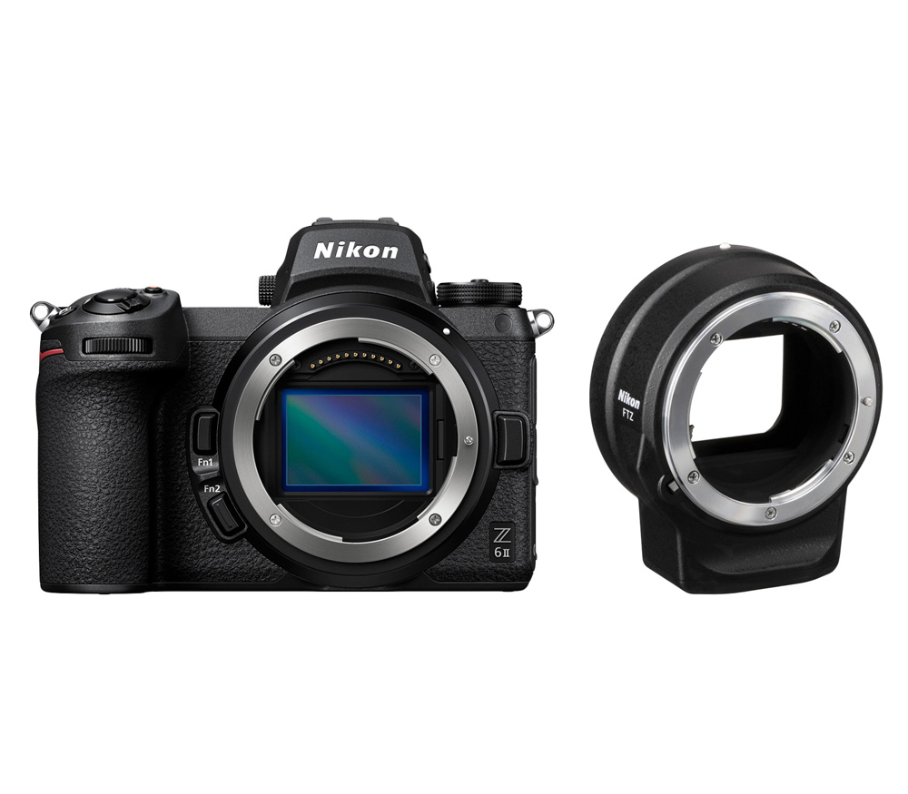 Фотоаппарат системный Nikon Z 6 II Body + FTZ Adapter, купить в Москве, цены в интернет-магазинах на Мегамаркет