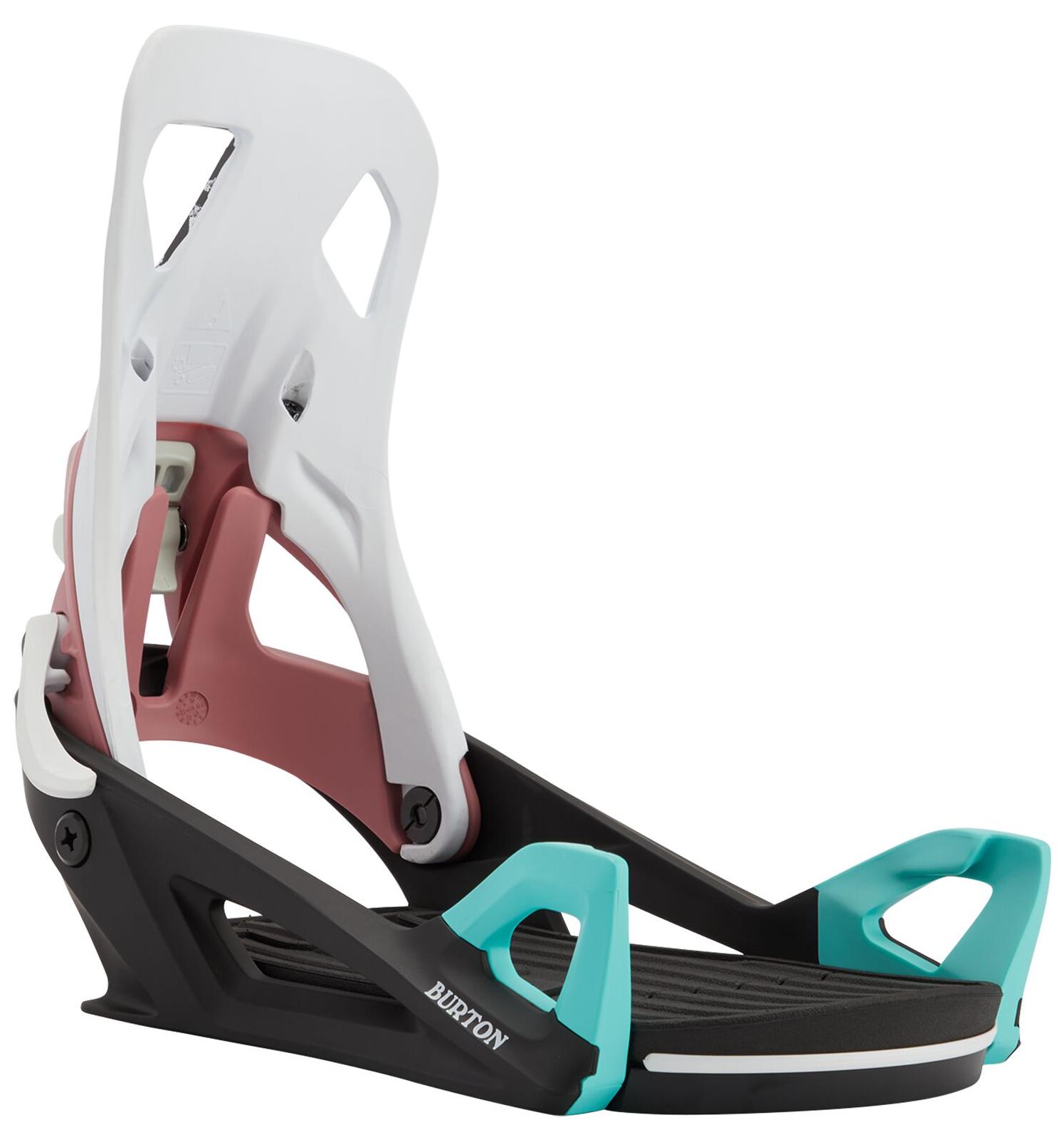Крепления для сноуборда Burton Step On разноцветный/черный L – купить в  Москве, цены в интернет-магазинах на Мегамаркет