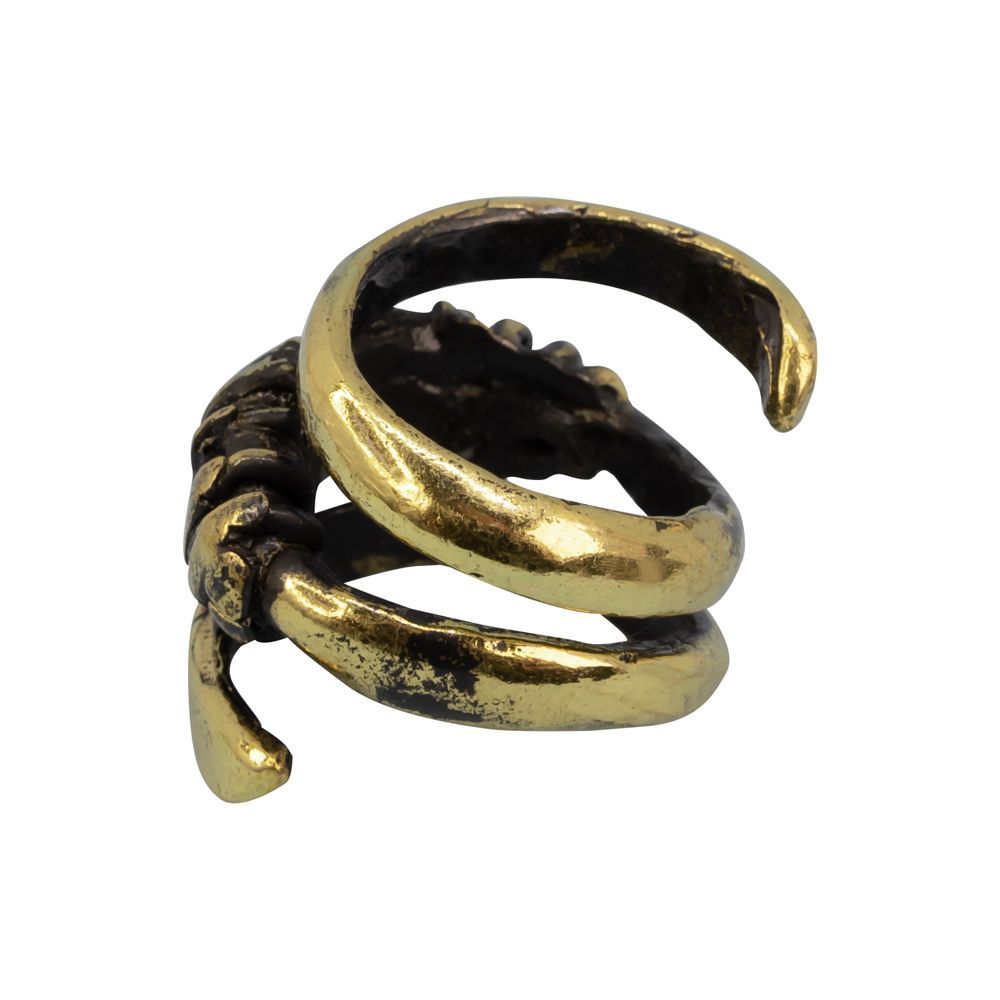 Кольцо Спираль бронзовое 54206