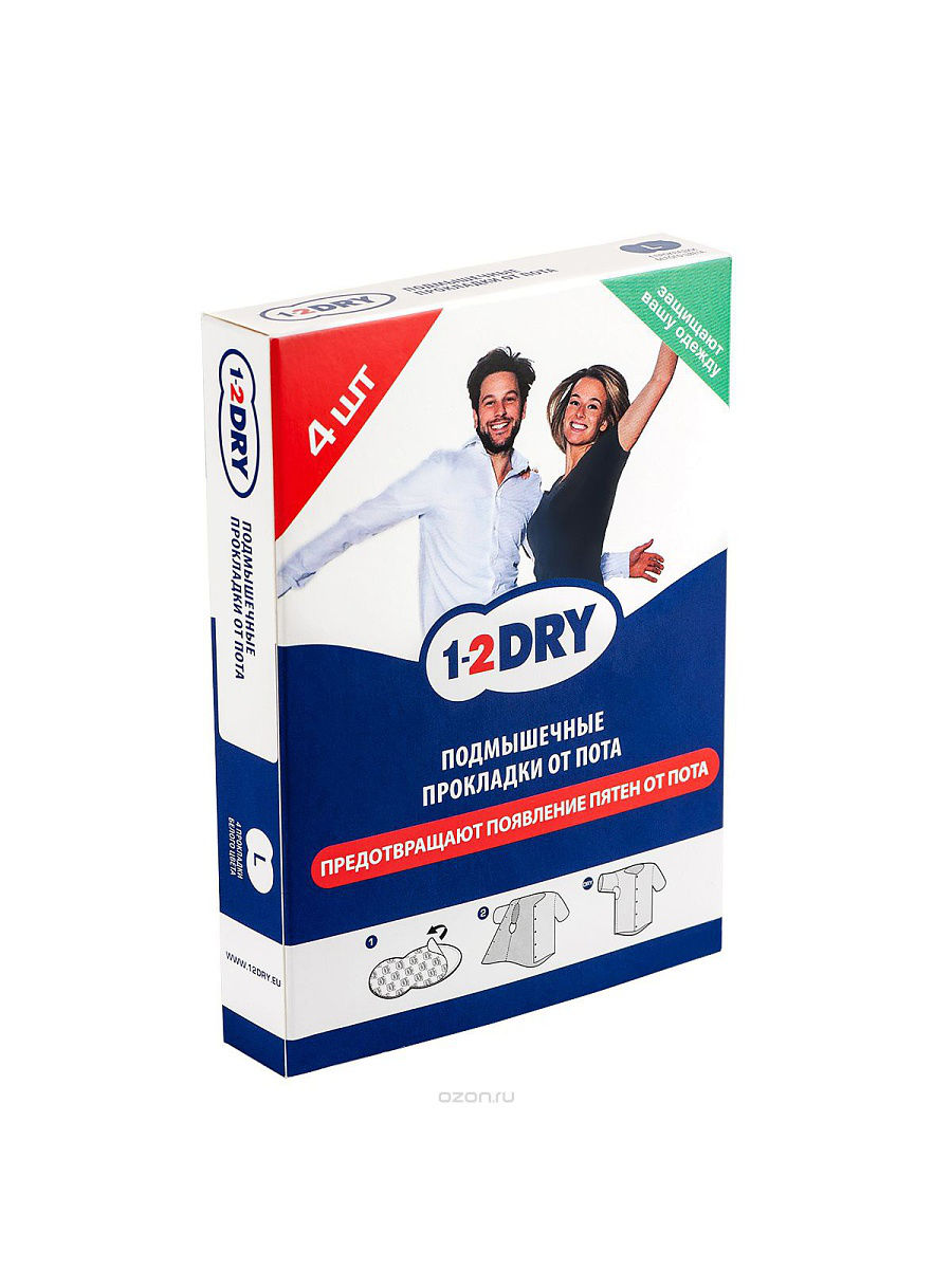 Подмышечные прокладки от пота 12 dry. Пота 1. V. Белые ароматизированные м. 1-2драй прокладки от пота д/подмышек средние m №12 (белые).