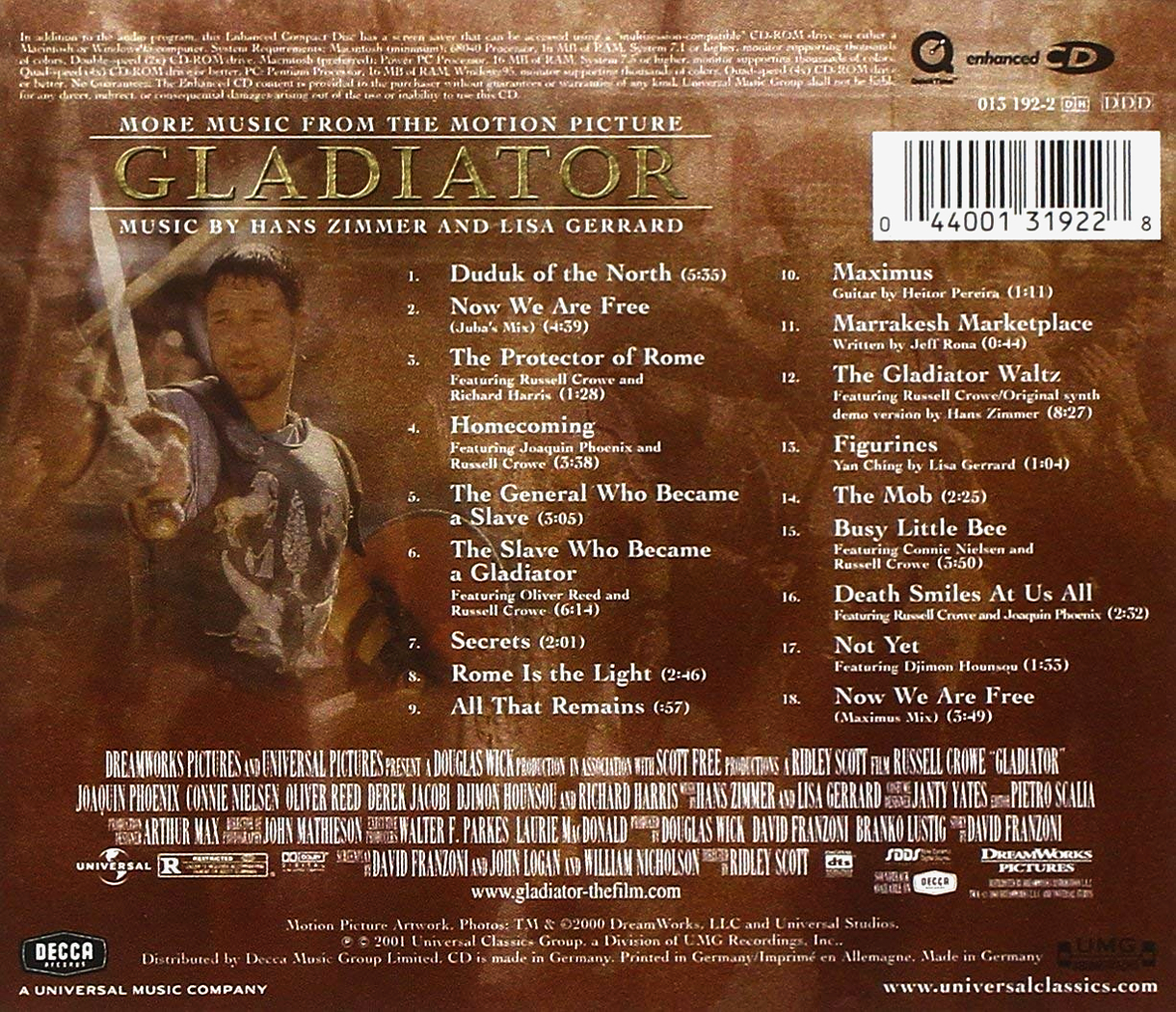 Песня из кинофильма гладиатор. Hans Zimmer & Lisa Gerrard. OST "Gladiator". Лиз Джеррард Гладиатор. Gladiator (Music from the Motion picture).