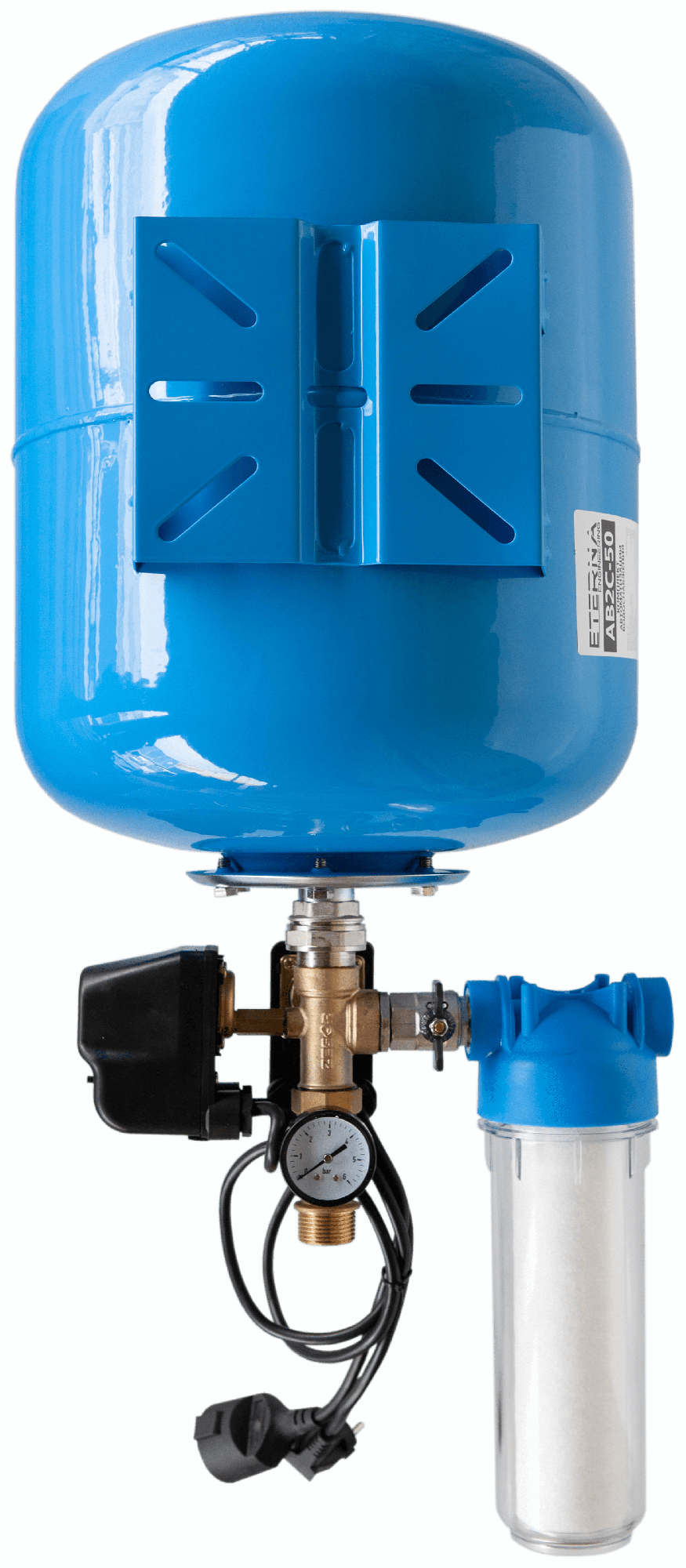 Гидроаккумулятор в сборе с автоматикой ETERNA АвтоБак АВ2С-50 ...
