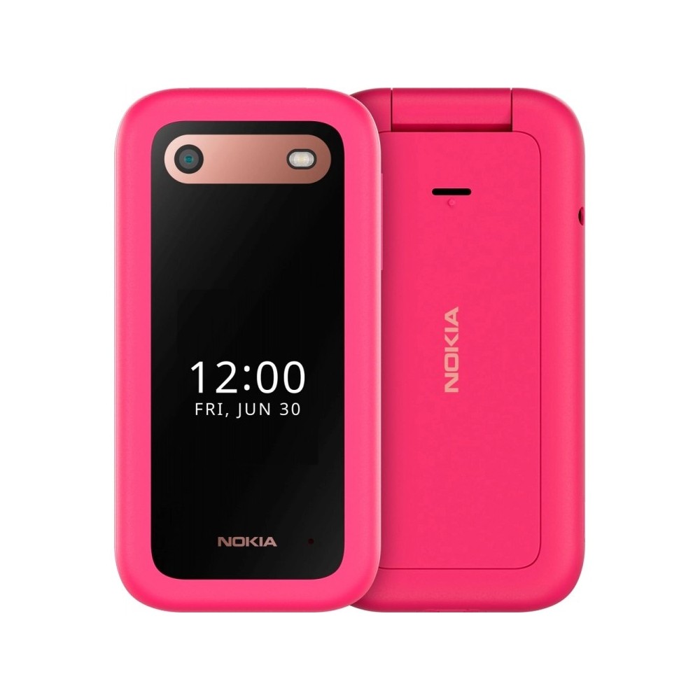 Мобильный телефон Nokia 2660 TA-1469 DS Pop PInk (1GF011PPC1A04) – купить в  Москве, цены в интернет-магазинах на Мегамаркет