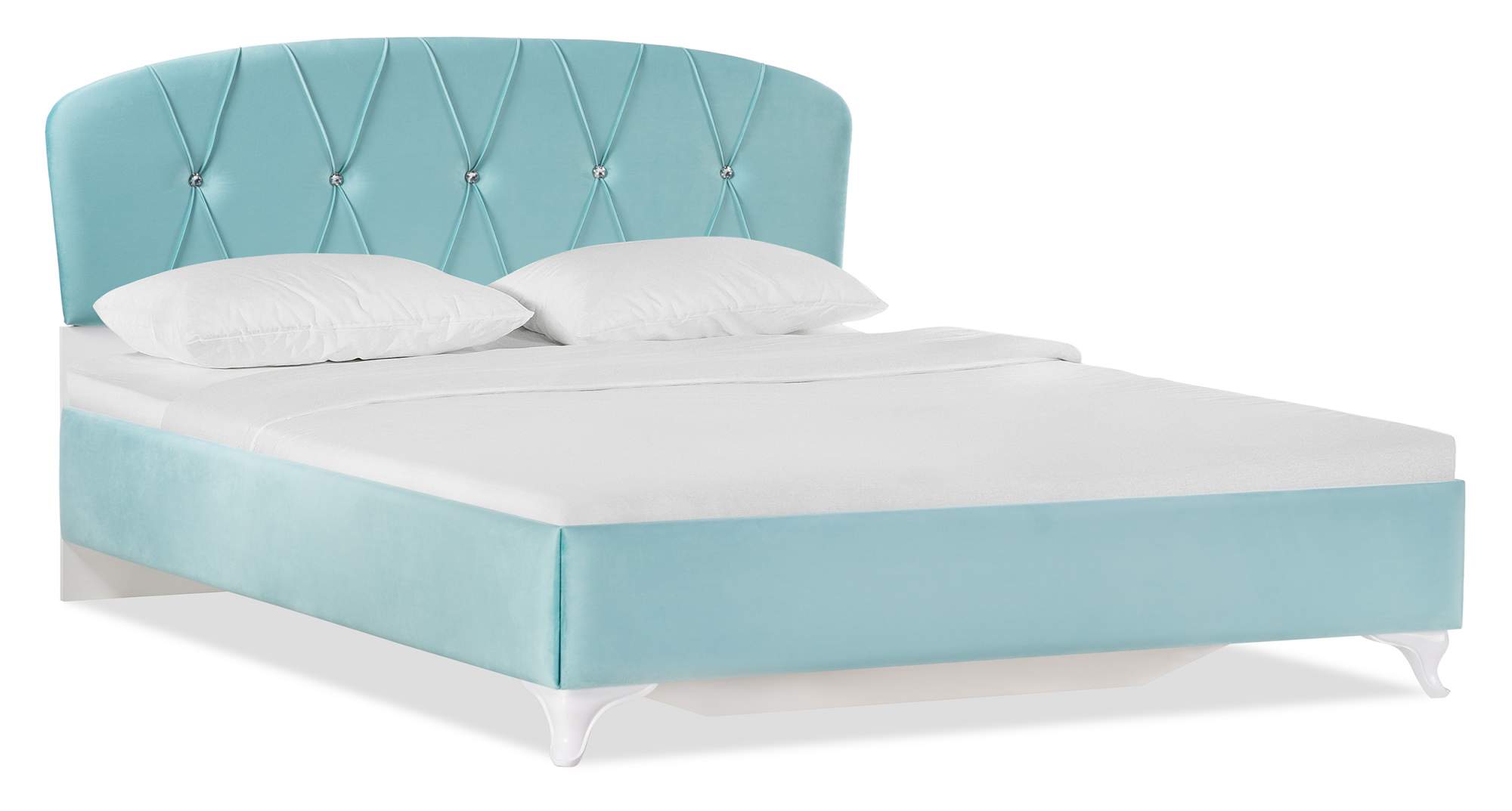 Двуспальная кровать Woodville Алберто 160х200 Ажур 38 бирюза – купить в Москве, цены в интернет-магазинах на Мегамаркет