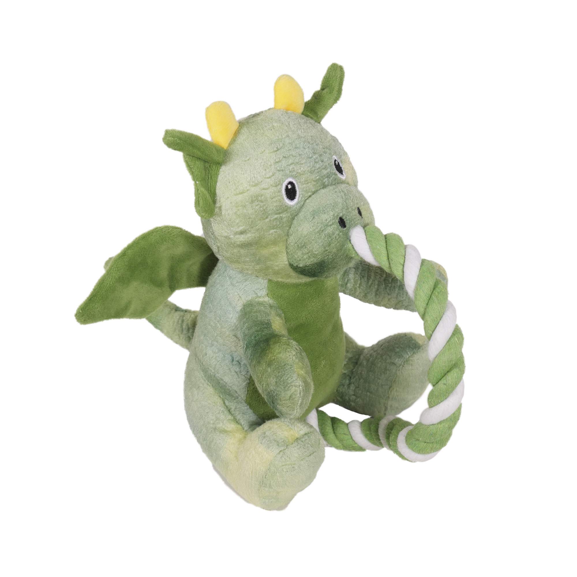 Мягкая игрушка для собак Rosewood Дракон, зеленый, 11 см