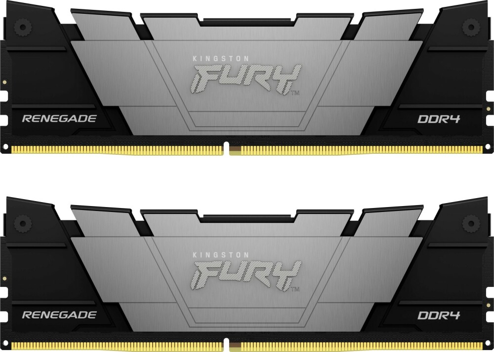 Оперативная память Kingston Fury Renegade Black KF432C16RB12K2/32 DDR4 2x16ГБ - купить в Ситилинк, цена на Мегамаркет