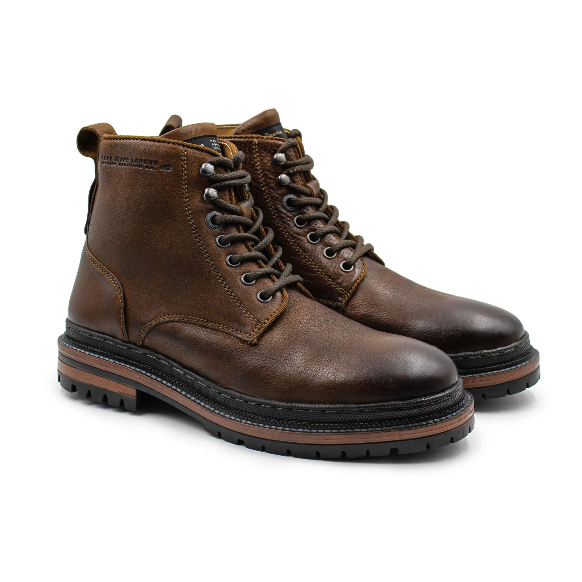 Ботинки мужские Pepe Jeans London MARTIN BOOT PMS50205 коричневые 44 EU –  купить в Москве, цены в интернет-магазинах на Мегамаркет