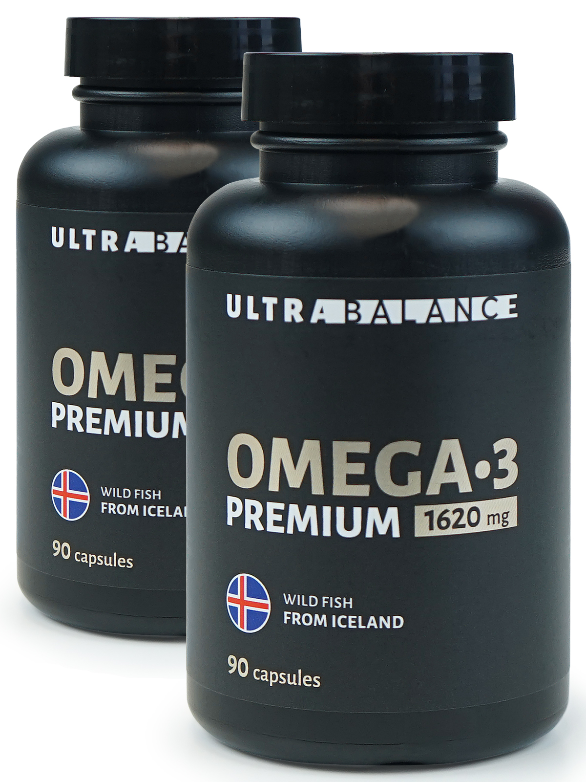 Омега 3 рыбий жир UltraBalance Omega3 Premium капсулы 1620 мг 90 шт.+90 шт.