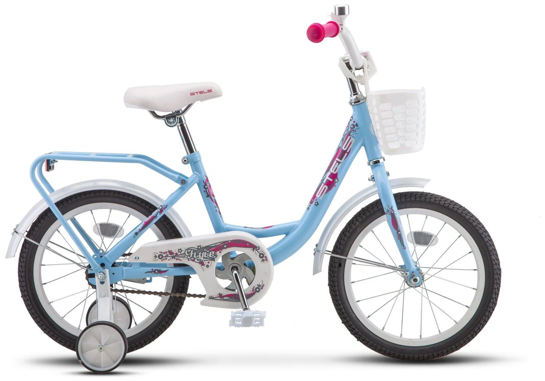 Купить велосипед Stels 16" Flyte Lady Z010 2018 One Size голубой, цены на Мегамаркет | Артикул: 600001479358