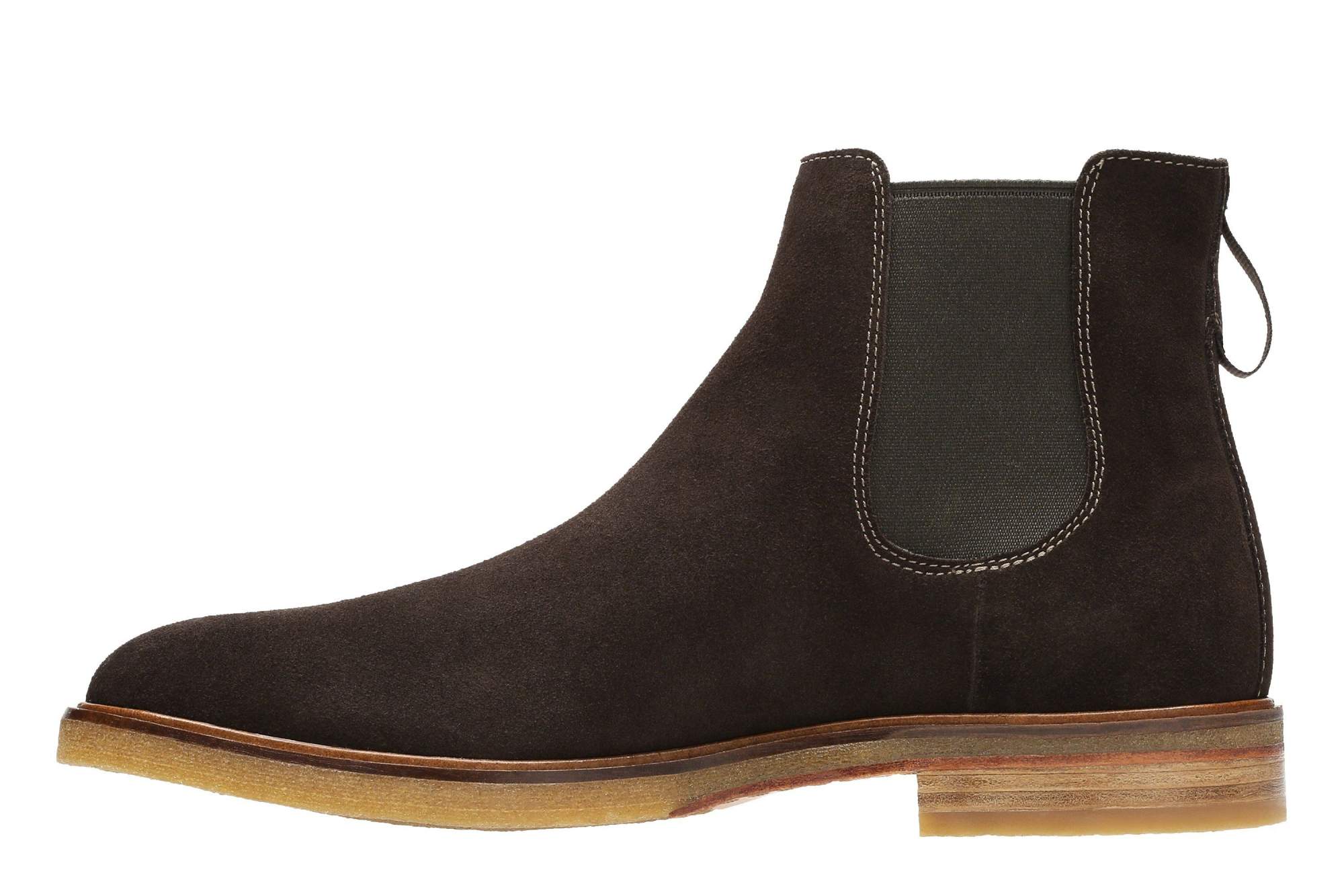 Clarks gobi sale black