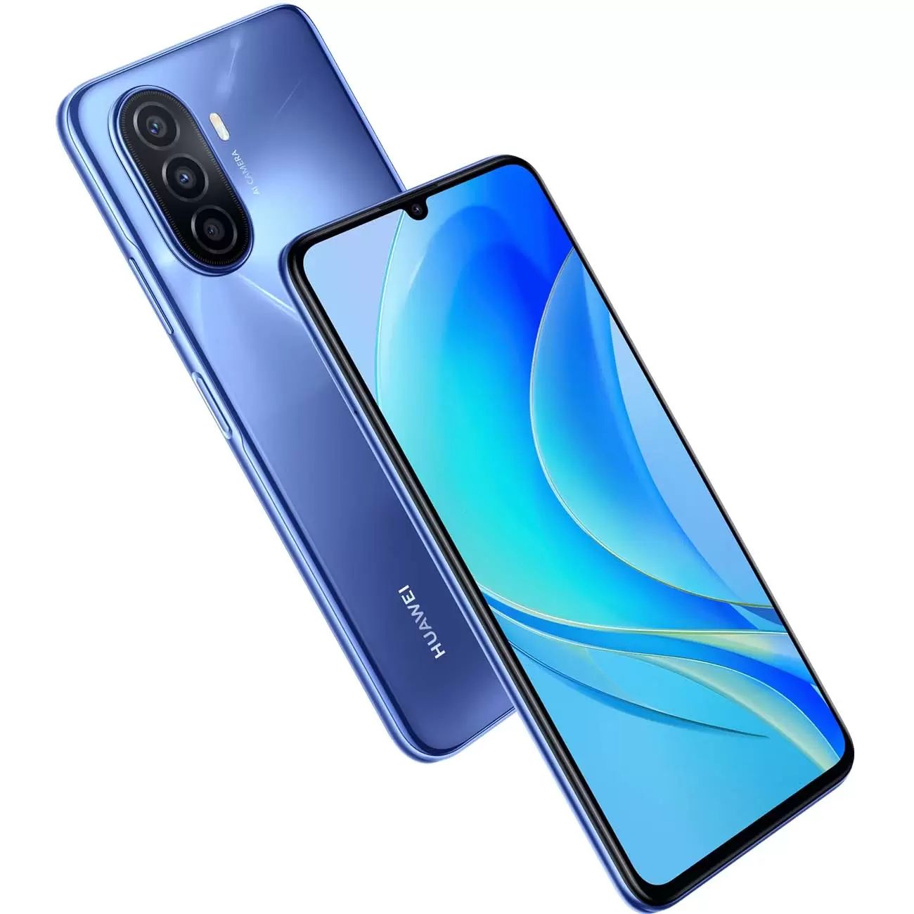 Смартфон Huawei nova Y70 4/128GB Crystal Blue (MGA-LX9N), купить в Москве,  цены в интернет-магазинах на Мегамаркет