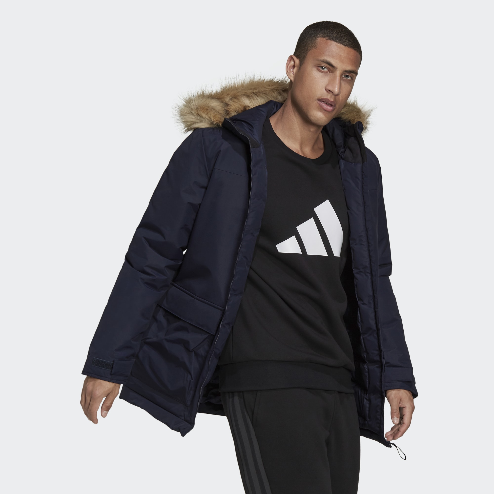 Куртка мужская Adidas GT1701 синяя XL